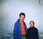 La poétesse coréenne Kza Han et R.H., 2004
