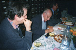 Le poète Georges-Emmanuel Clancier et R.H., 2001