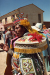 Pendant la composition de Danse de terre, Bolivie 1982