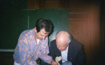 Le poète Pïerre Béarn et R.H., 2002
